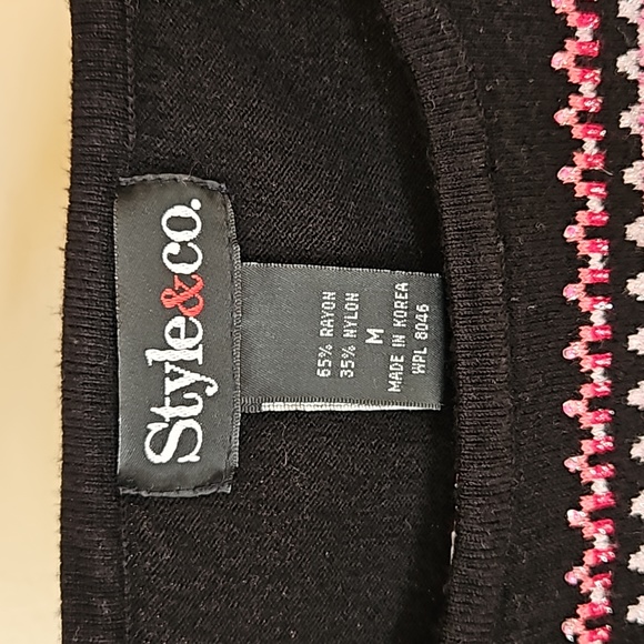 Style & Co Fairisle Sweater - Picture 2 of 5